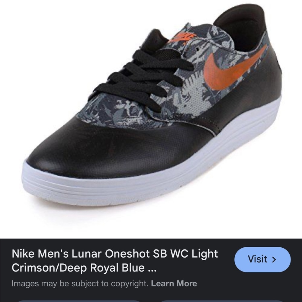 Used Nike one shots , good condition , good soles, rare colorway
